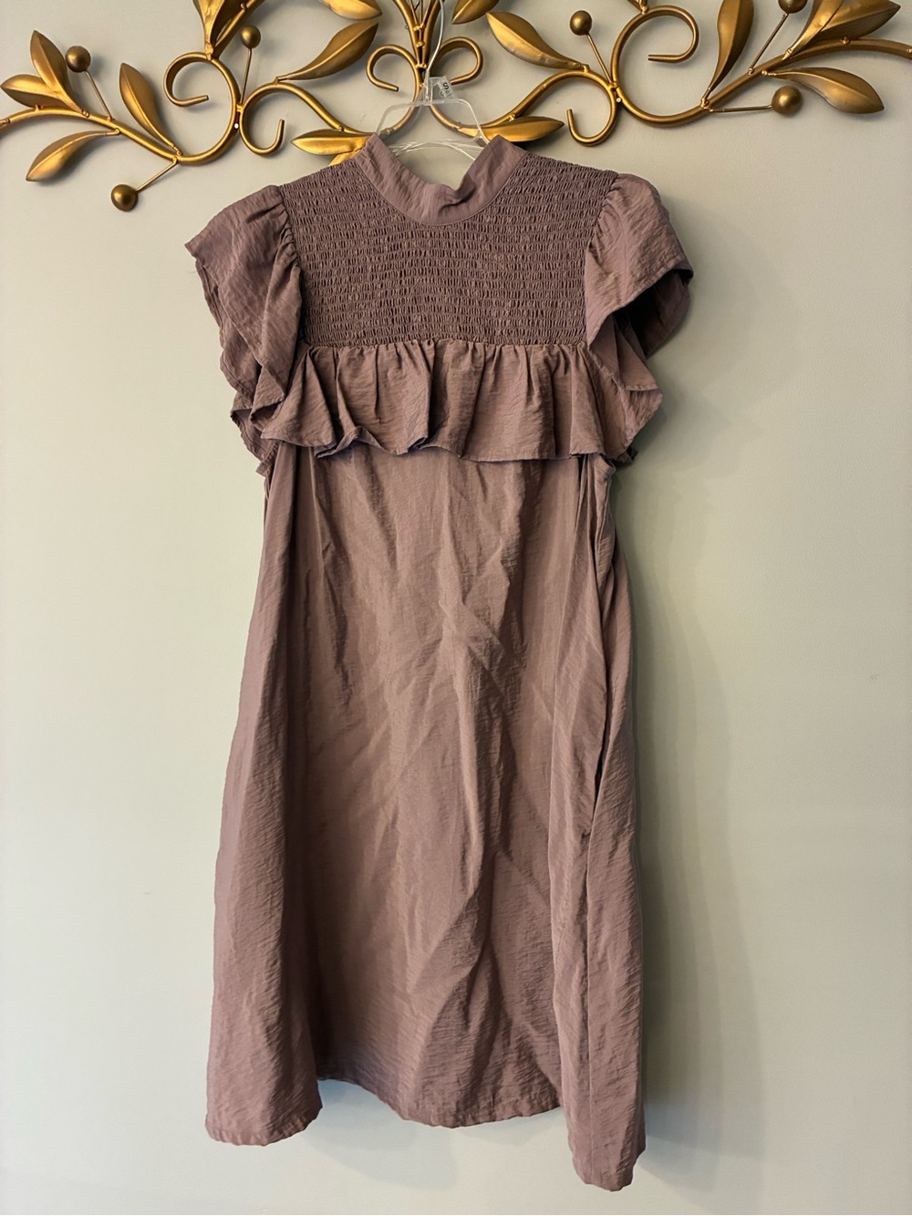 A New Day SzM Ruffle-Yoke  Women’s Dress